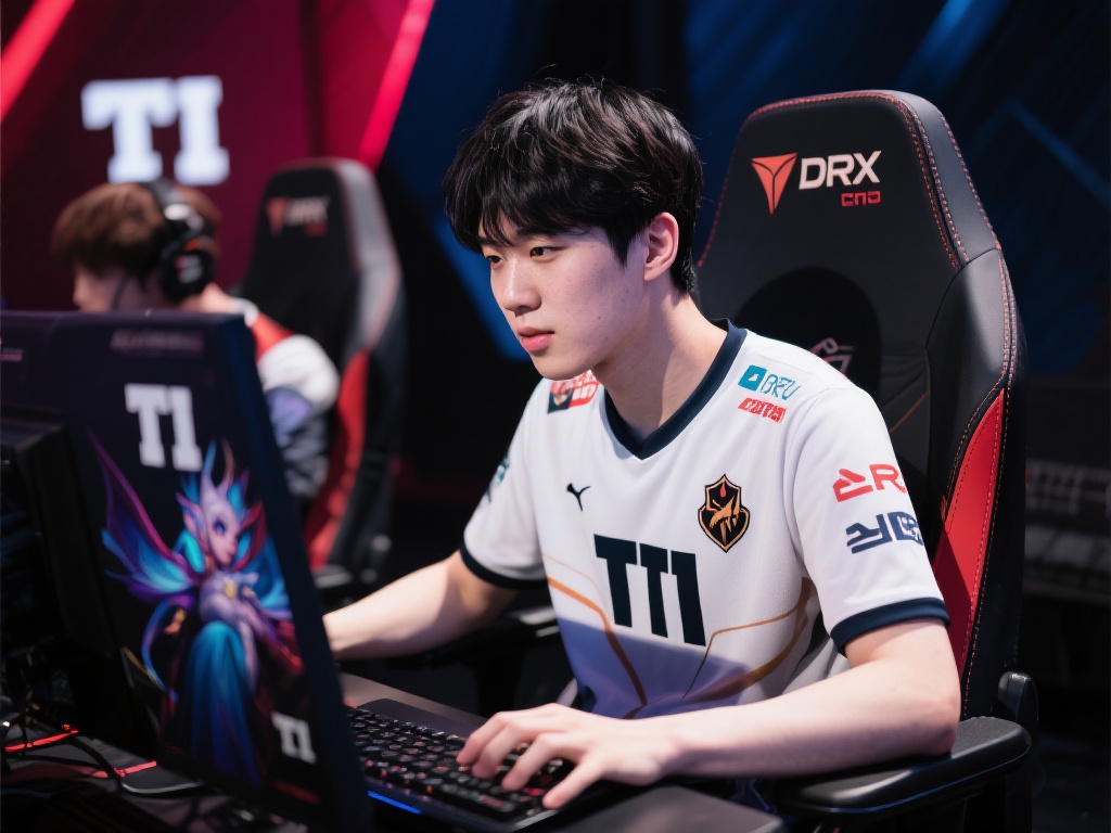欢迎归来!T1对阵DRX之战,Gumayusi领衔首发AD